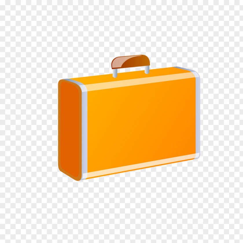 Yellow Suitcase Graphics PNG