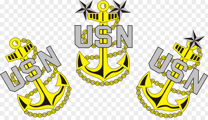 Anchor Logo Master Chief Petty Officer United States Navy Goat Locker Senior PNG