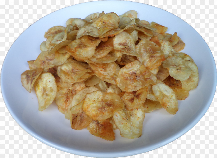 Banana Chips Side Dish Recipe Vegetarian Cuisine Food Chip PNG