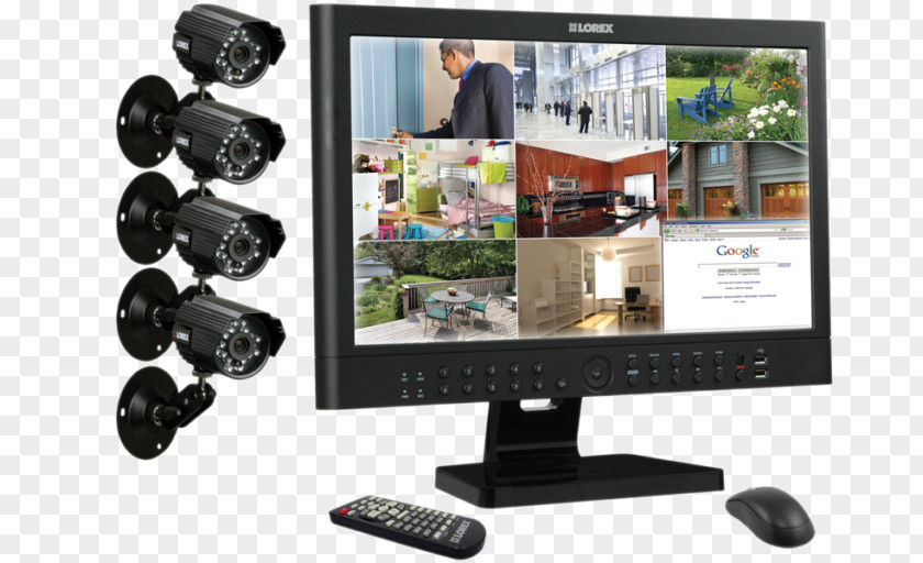 Camera Wireless Security Closed-circuit Television Surveillance Digital Video Recorders PNG