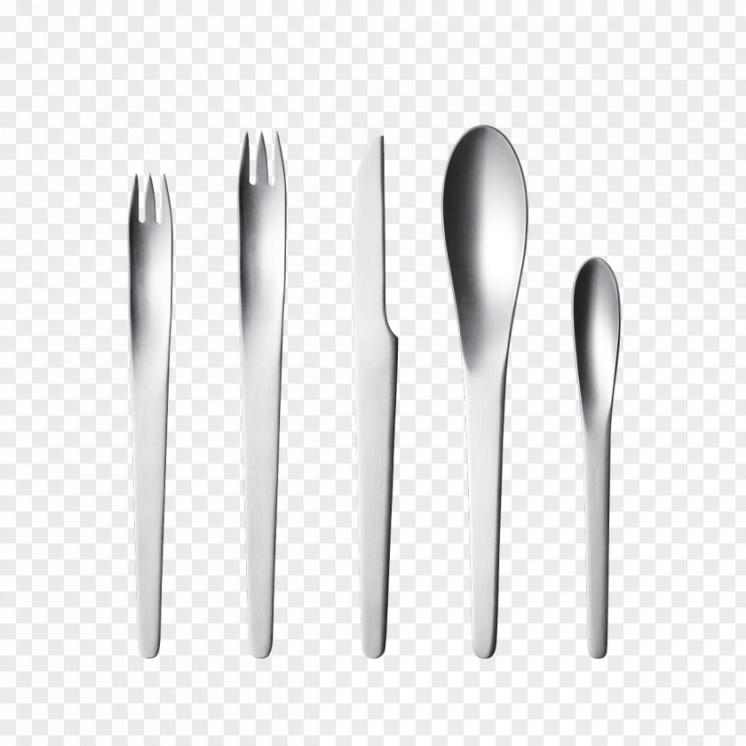 Fork Cutlery Household Silver Stainless Steel Dessert Spoon PNG