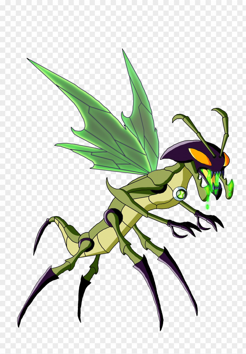 Grasshopper Ben 10: Omniverse Stinkfly DeviantArt Reboot PNG