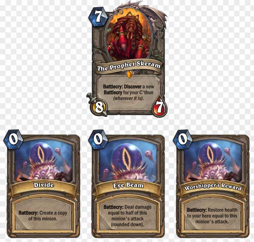 Hearthstone Collectible Card Game C'Thun Video Games PNG