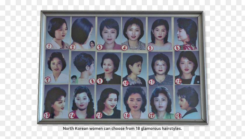 Korean Men And Women Hairstyle Pyongyang Barber Fashion Beauty Parlour PNG