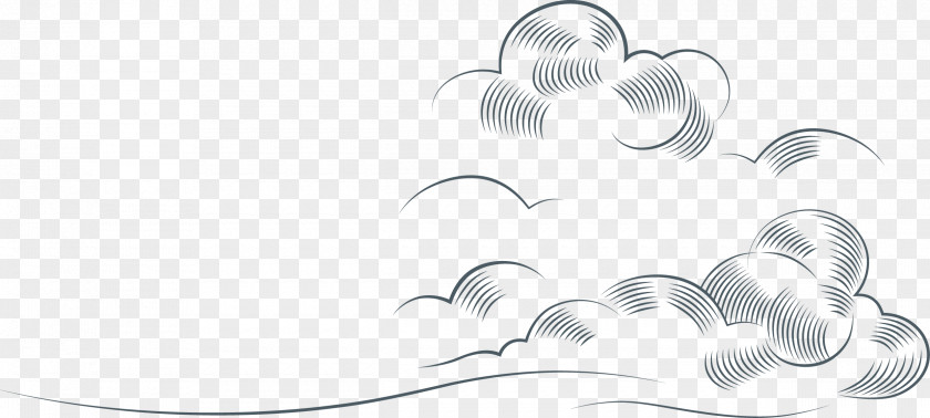 Lines Of Clouds Paper Harvest Autumn Poster Wallpaper PNG