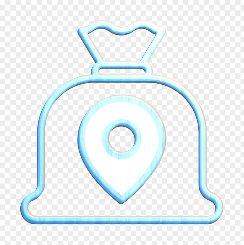 Navigation Icon Money Bag Maps And Location PNG