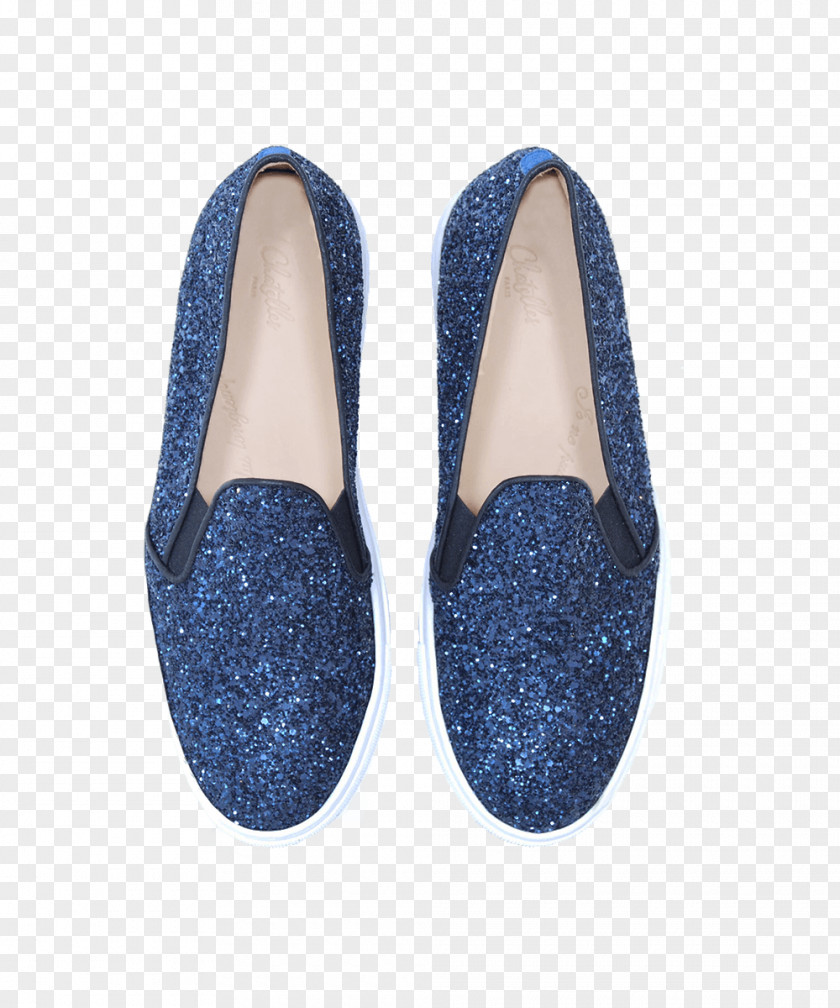 Slip On Damskie Slipper Slip-on Shoe Flip-flops Cobalt Blue PNG