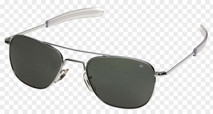 Sunglasses AO Eyewear Original Pilot Aviator Optics United States PNG