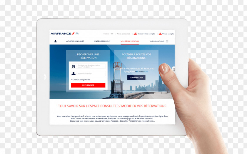 Air France Multimedia Online Advertising Brand Display Webmaster PNG
