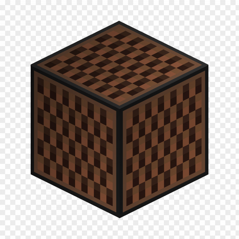 Block Minecraft Note Wood Stain Texture Mapping Box PNG