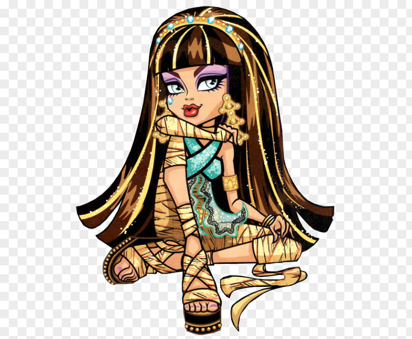 Cartoon Pharaoh Monster High Doll Ever After Barbie Frankie Stein PNG