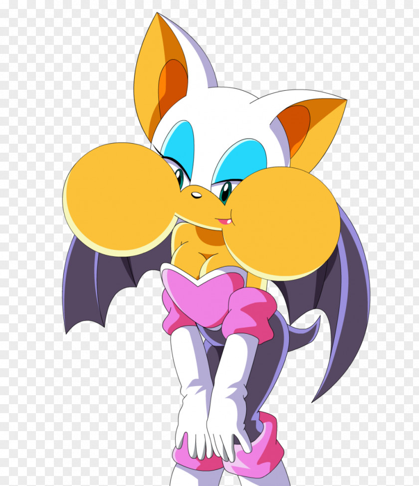 Dachshund/ Rouge The Bat Sonic Heroes Ariciul Knuckles Echidna & PNG