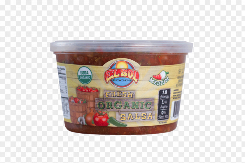 El Sol Foods Organic Food Salsa Sauce Flavor PNG
