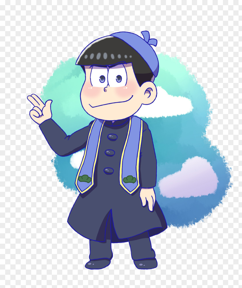 Osomatsu Osomatsu-kun Priest Fan Art PNG