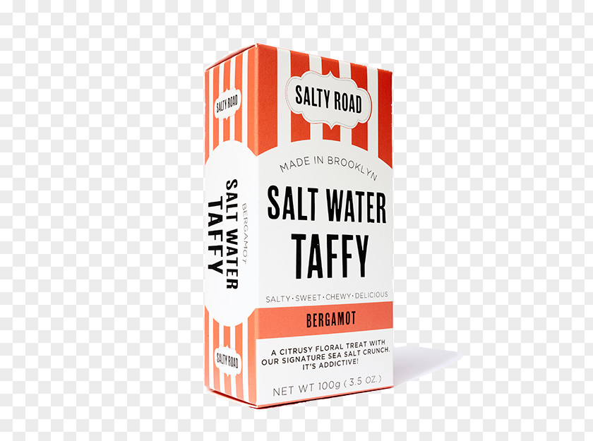 Salt IN WATER Taffy Corn Syrup Caramel Sugar Bergamot Orange PNG