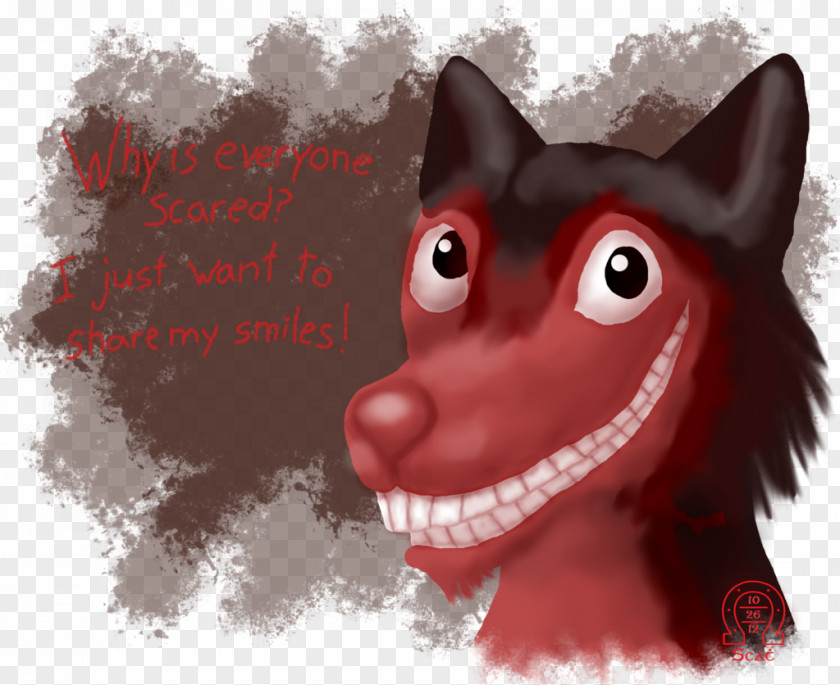 Smile. Dog Snout DeviantArt Flameon Illustration PNG