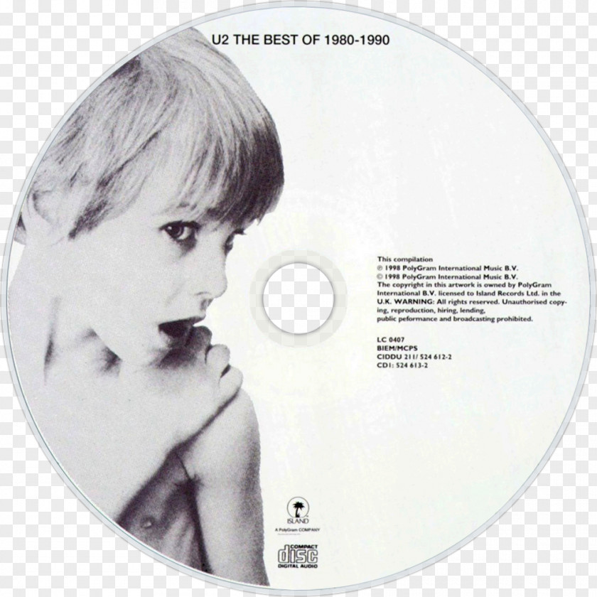U2 Compact Disc The Best Of 1980–1990 1990-2000 I Will Follow PNG