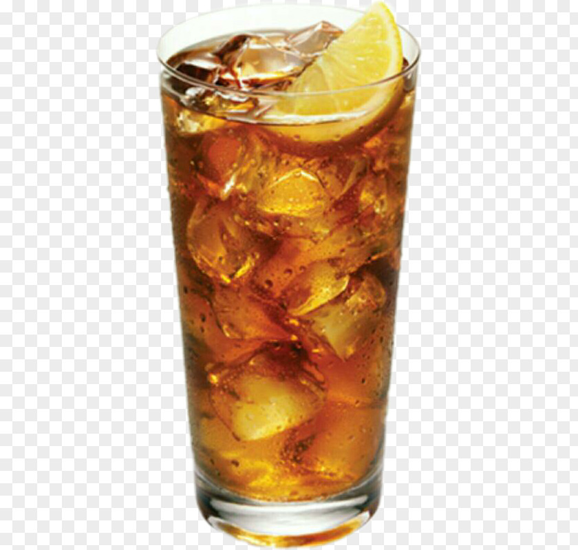 Iced Tea Rum And Coke Fizzy Drinks Lemonade PNG