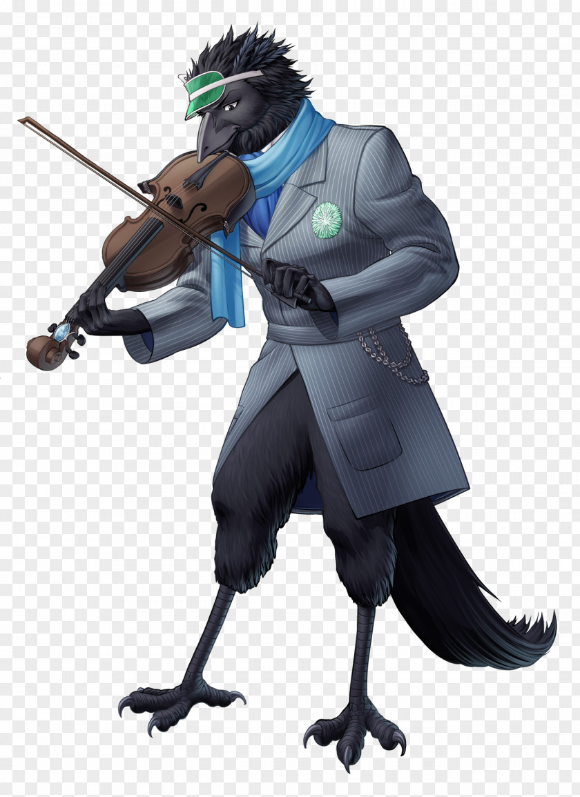 Kenku Dungeons & Dragons Bard Tengu Violin Fiction PNG