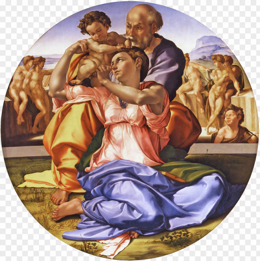 Painting Doni Tondo Renaissance Madonna Of The Stairs Pietà PNG