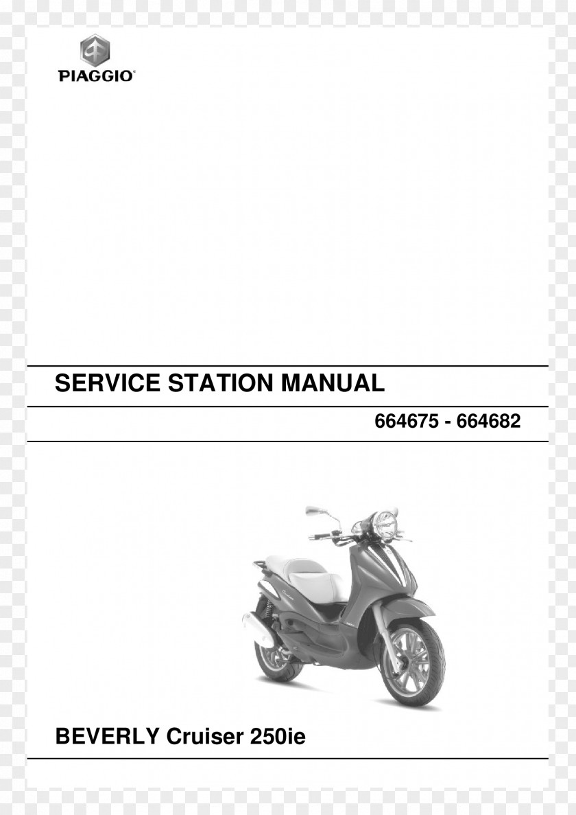 Car Piaggio Beverly Vespa GTS Scooter PNG