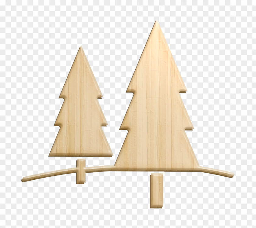 Conifer Fir Christmas Icon Decoration Mountain PNG
