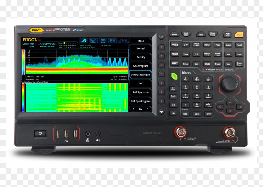 Spectrum Analyzer Analyser Radio Frequency Real-time Computing RIGOL Technologies PNG
