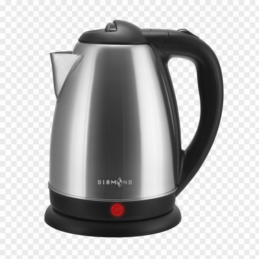 Kettle Electric Stainless Steel Home Appliance PNG