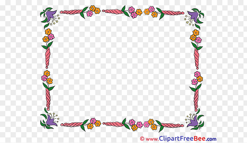 Snowflake Border For Microsoft Word Clip Art Graphics Image Picture Frames GIF PNG