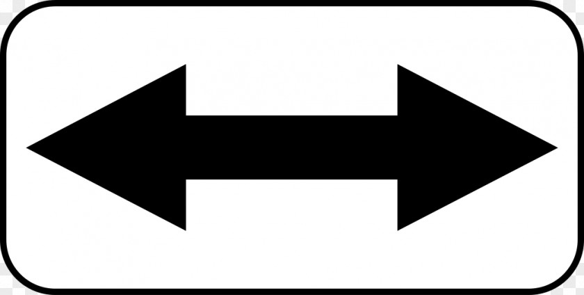 Black And White Road Signs Arrow Free Content Clip Art PNG