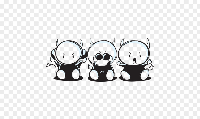 Hear No Evil White Clip Art PNG