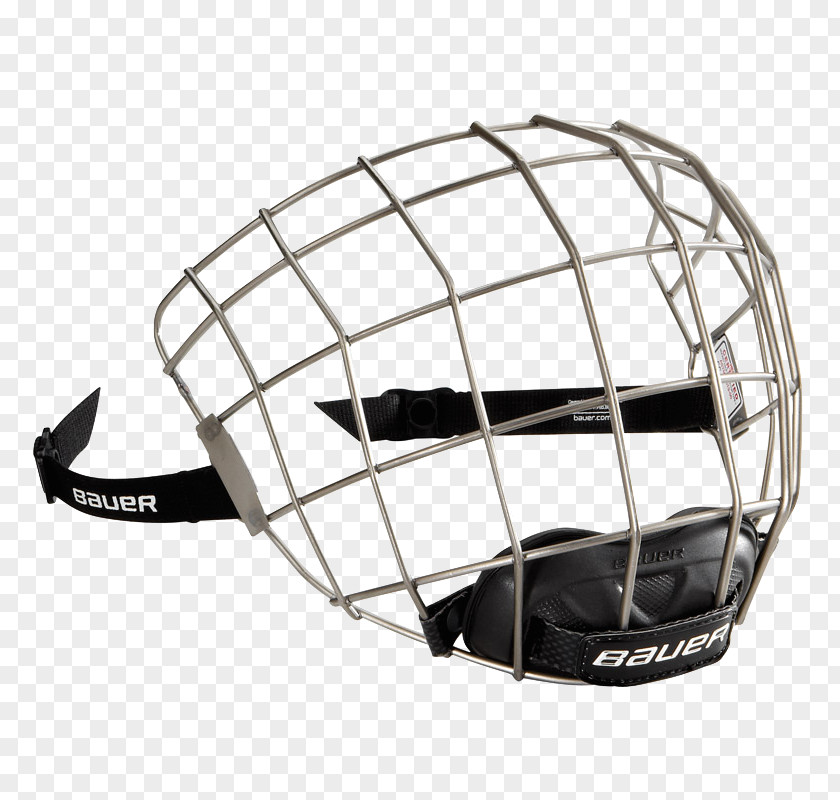 Helmet Bauer Hockey Helmets Ice Equipment Re-Akt Titanium Face Mask PNG