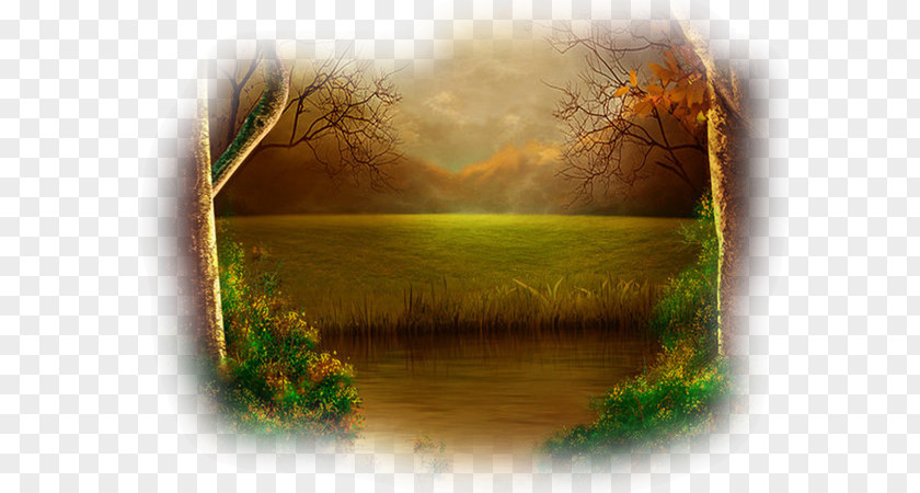 Landscape Painting Clip Art PNG