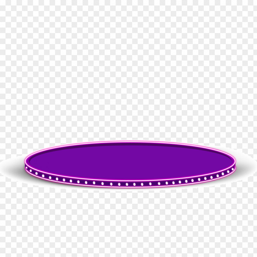 Purple Round Table Pattern PNG