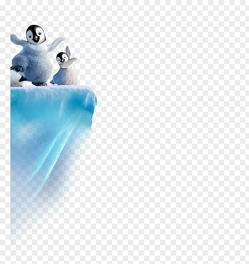 Snow Penguin Iceberg Download PNG