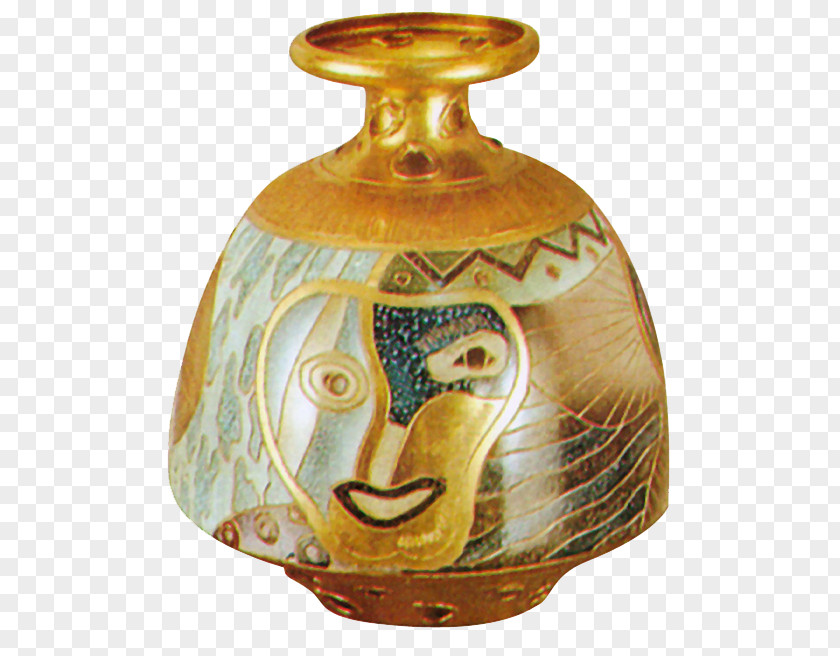 Yellow Jar Ceramic Art Pottery Handicraft PNG