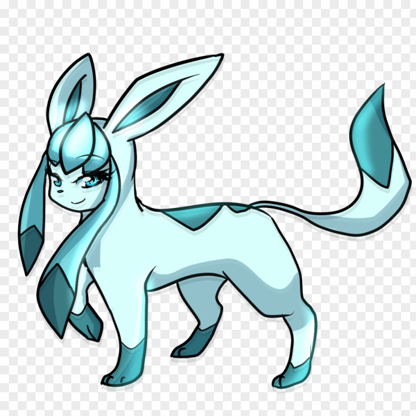 GlaCON Glaceon Hare Pokémon Clip Art PNG