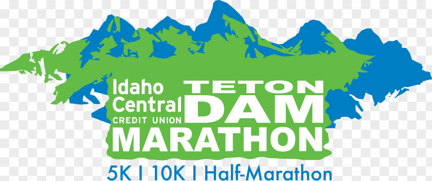 Marathon Race Teton Dam Rexburg PNG