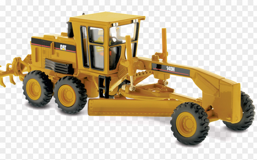 Tractor Caterpillar Inc. Grader 1:50 Scale 140M Heavy Machinery PNG