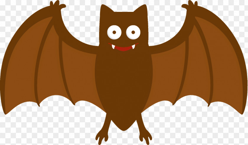 Wing Little Brown Myotis Bat Halloween PNG