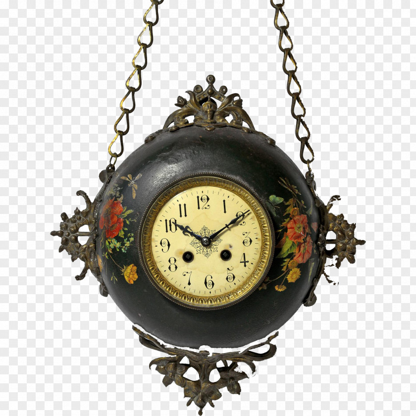 Antique Relic Warehouse Pendulum Clock Comtoise PNG