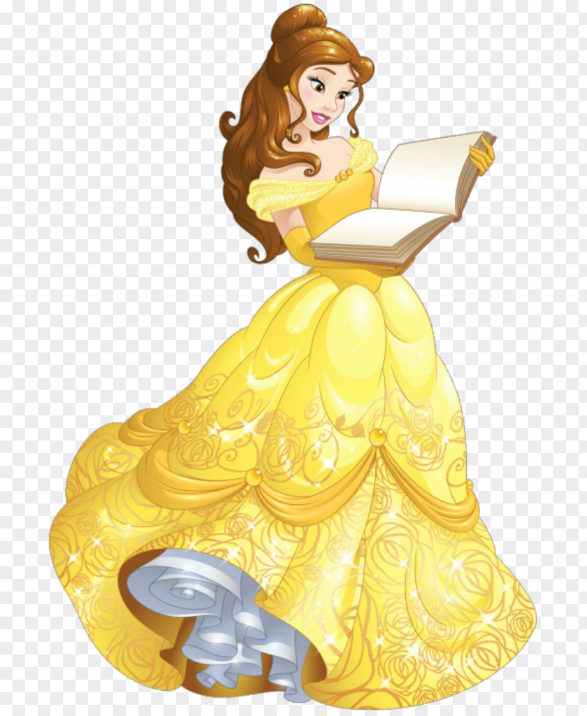Belle Ariel Beast Princess Aurora Rapunzel PNG