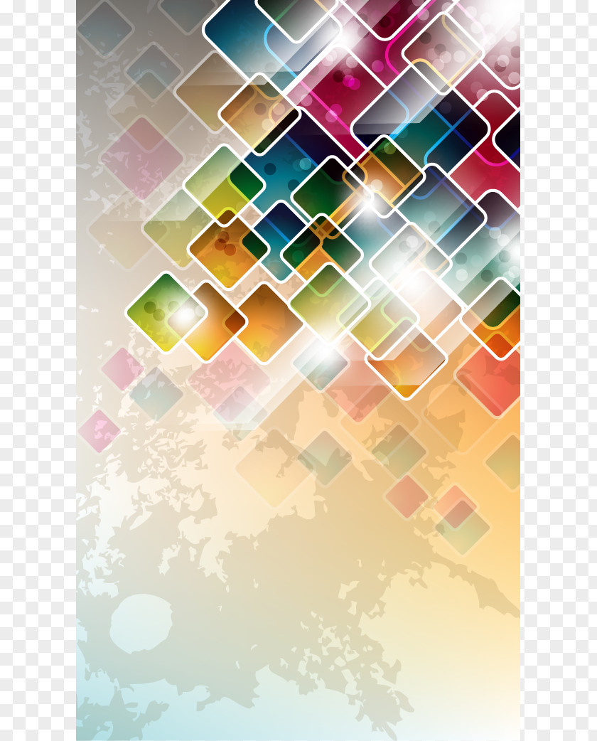 Colorful Geometric PNG