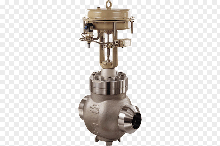 Globe Valve Control Valves Samson AG Engineering PNG