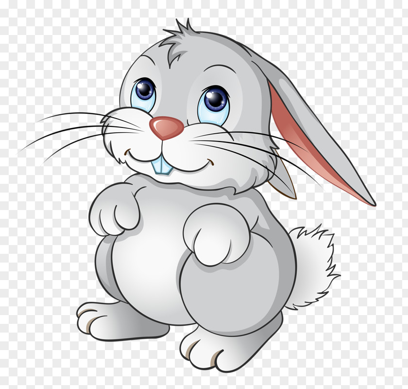 Hand-painted Rabbit Bugs Bunny Cartoon Pet PNG