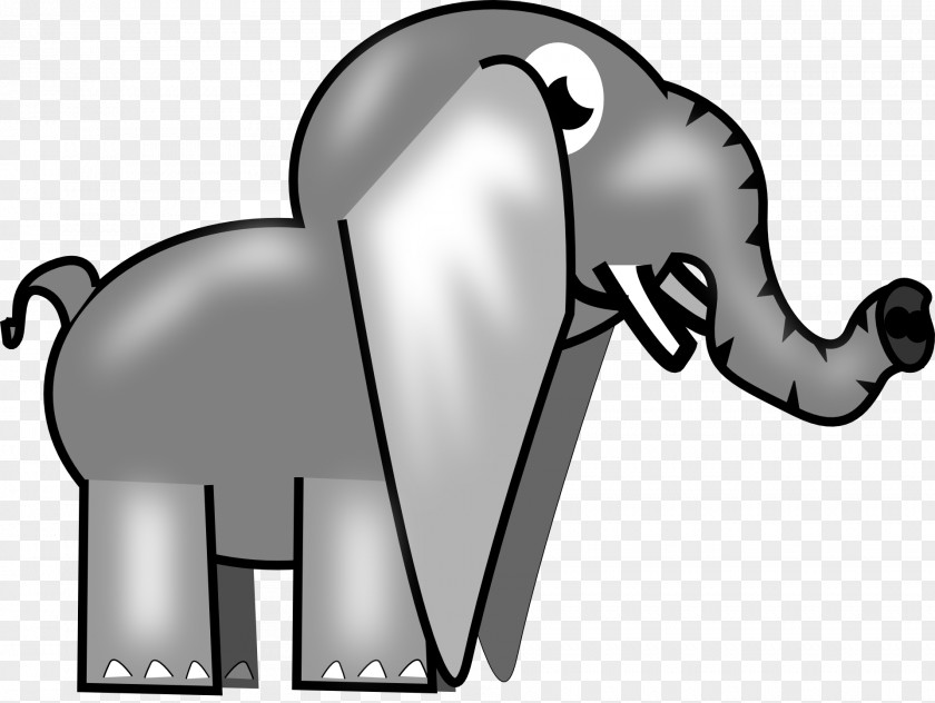 Africa Elephant Cartoon Clip Art PNG