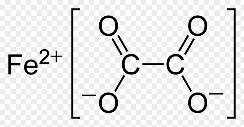 Iron Iron(II) Oxalate Hydroxide Lewis Structure PNG