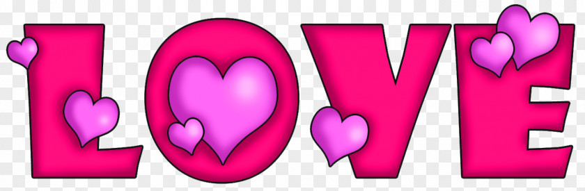 Love Art Word Valentine's Day Clip PNG