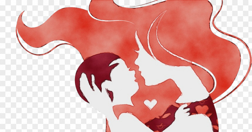 Love Red Mother's Day PNG