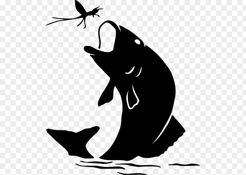 Silhouette Fishing Drawing Clip Art PNG